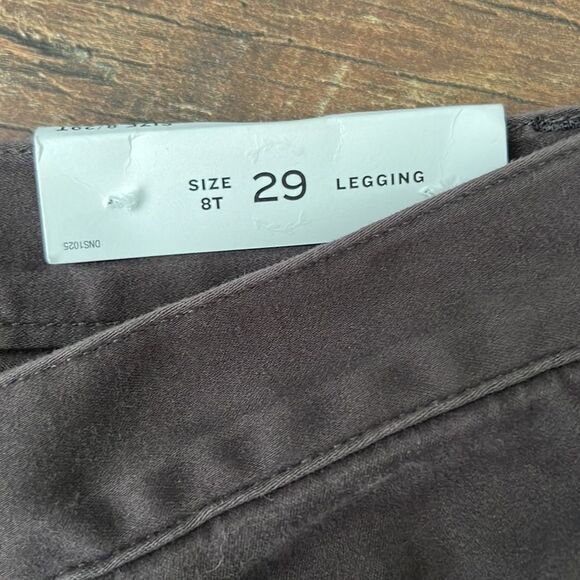 LOFT Soft touch Legging Jeans 8L Dark Grey/purple NWT🏷 has pockets! - Picture 5 of 11